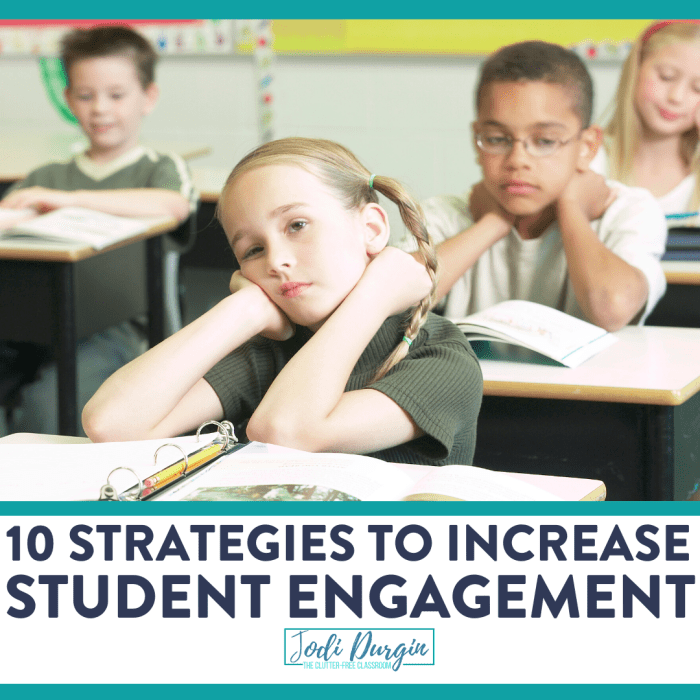 Engagement strategies increasing